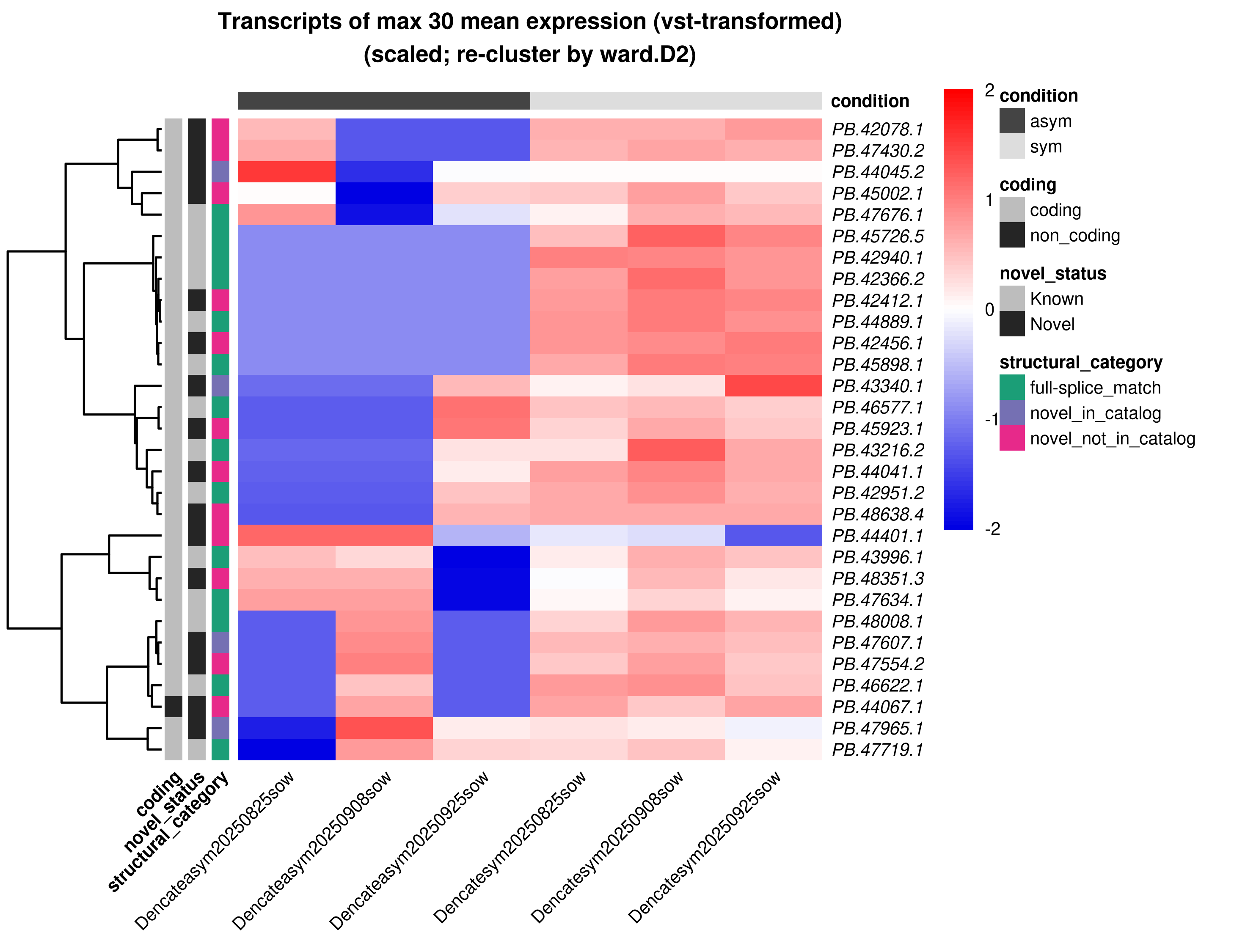 Serendipita indica expression heatmap