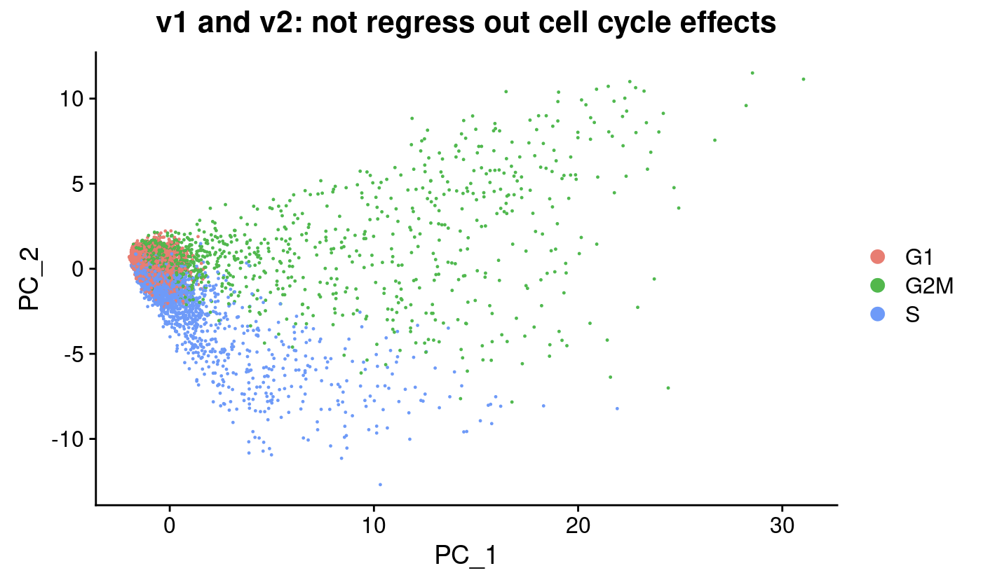 Perform cell cycle scoring