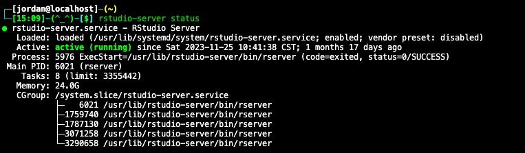 ps aux | grep rstudio