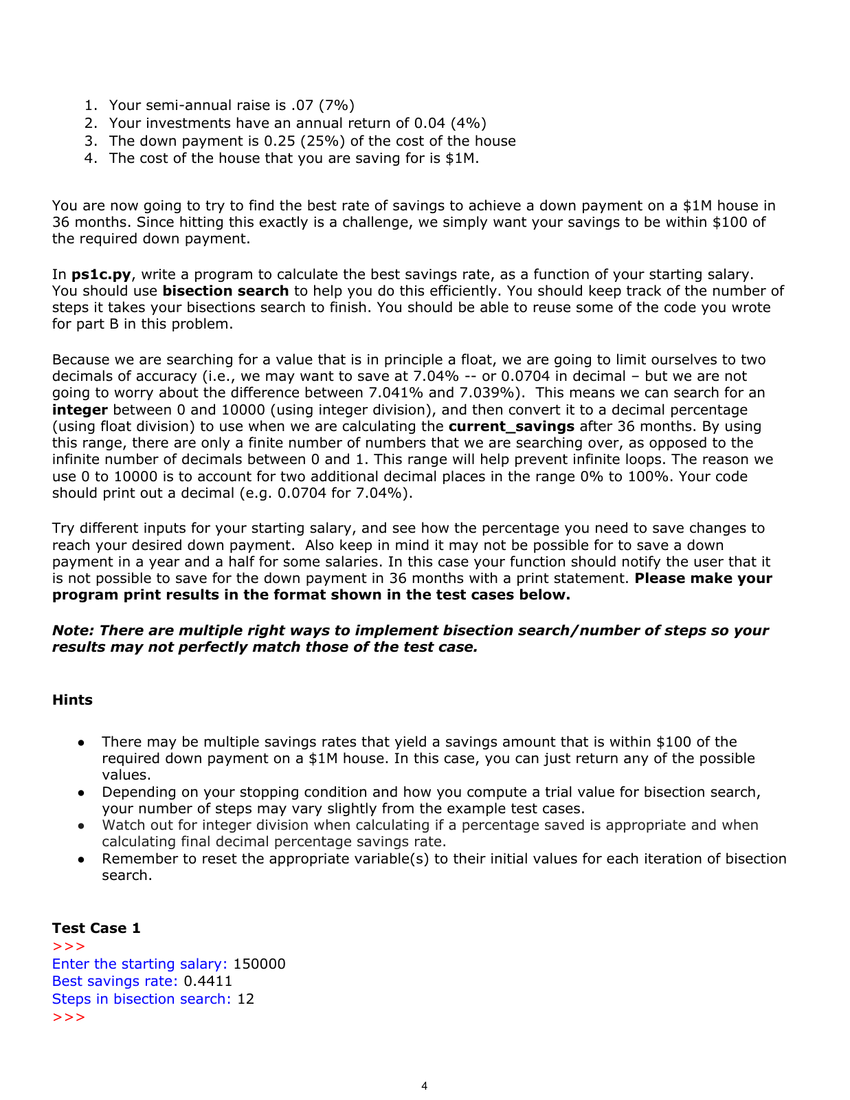 Description of this assignment: — page 4