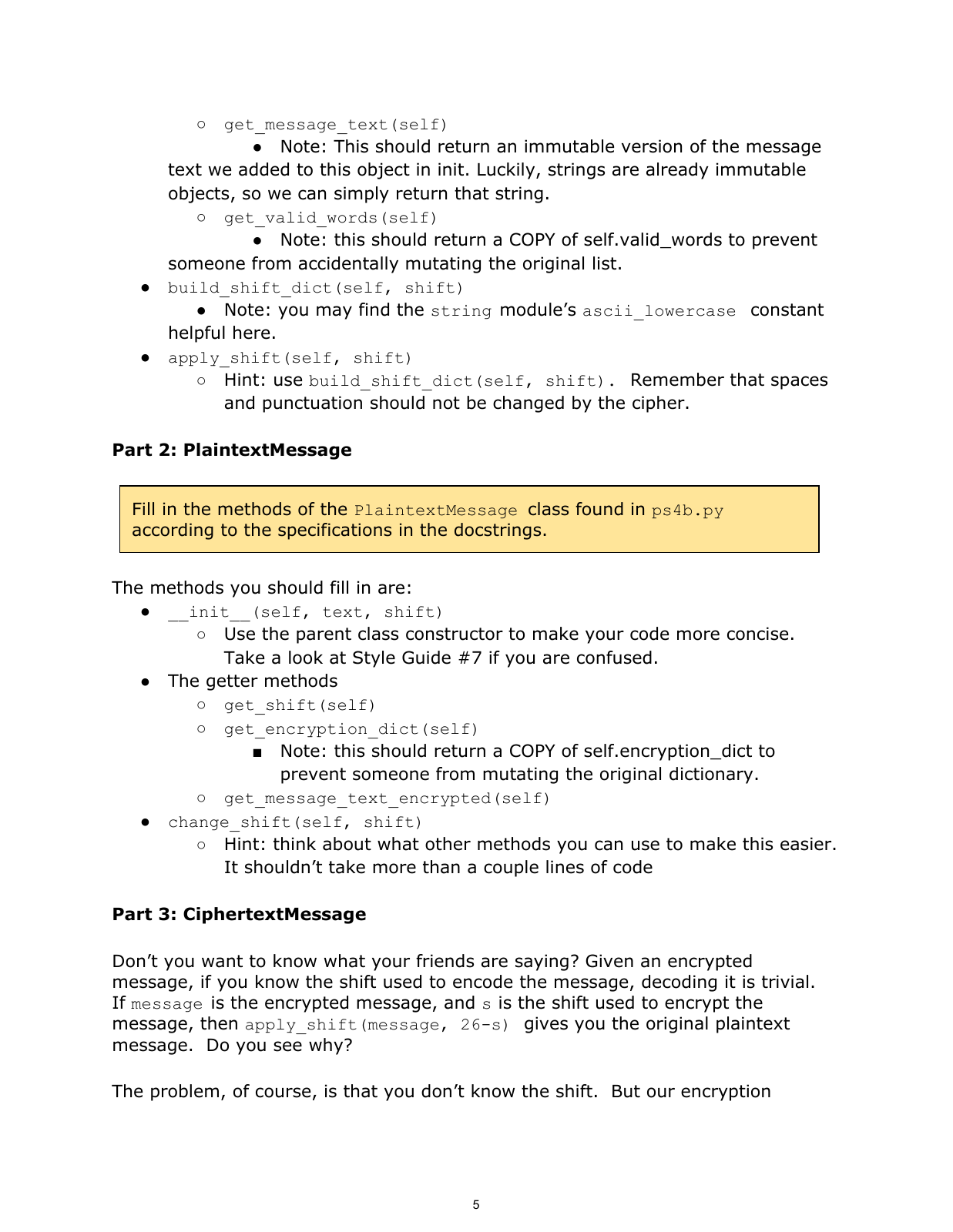 Description — page 5