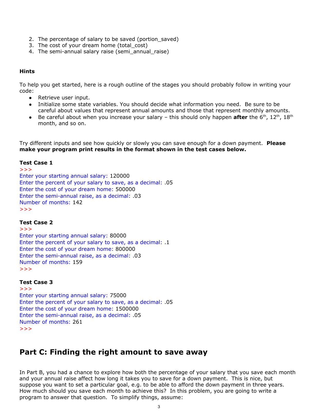 Description of this assignment: — page 3